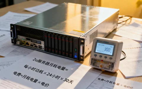 2u服务器一个月需要多少电？，服务器电费怎么算？