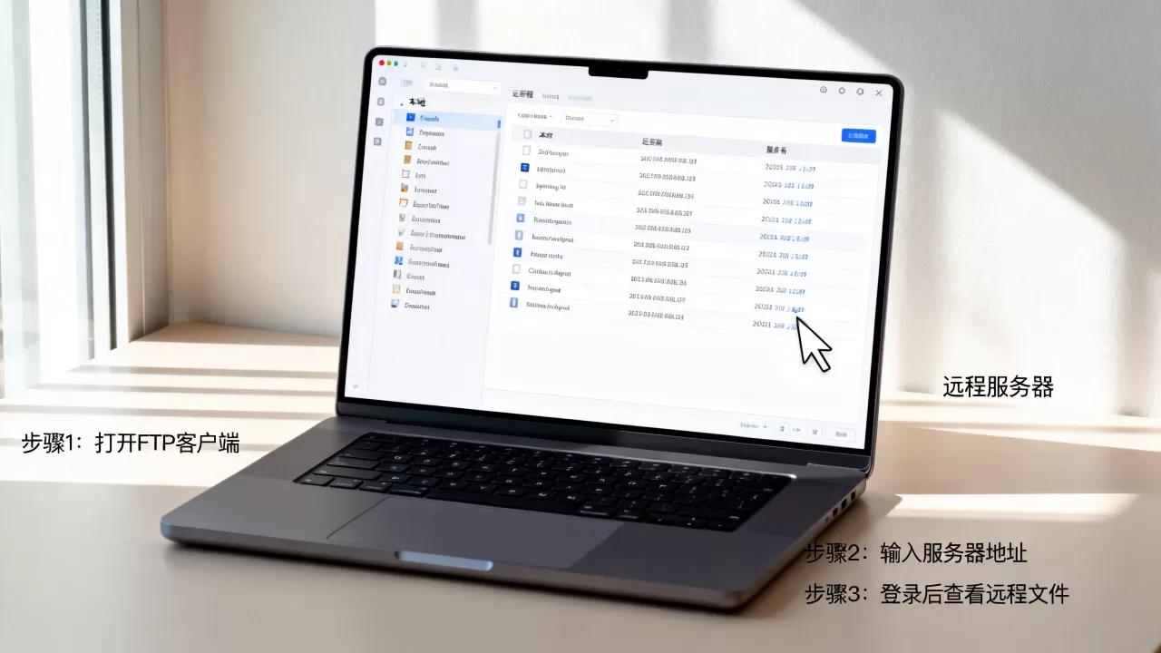 FTP怎么查看远程服务器文件?,操作步骤是什么? FTP怎么查看远程服务器文件?,操作步骤是什么?