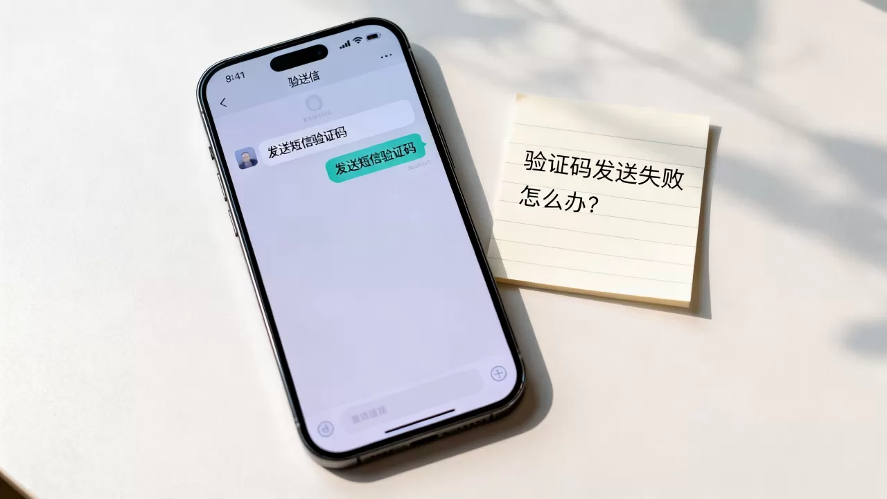 发送短信验证码怎么发送，验证码发送失败怎么办？