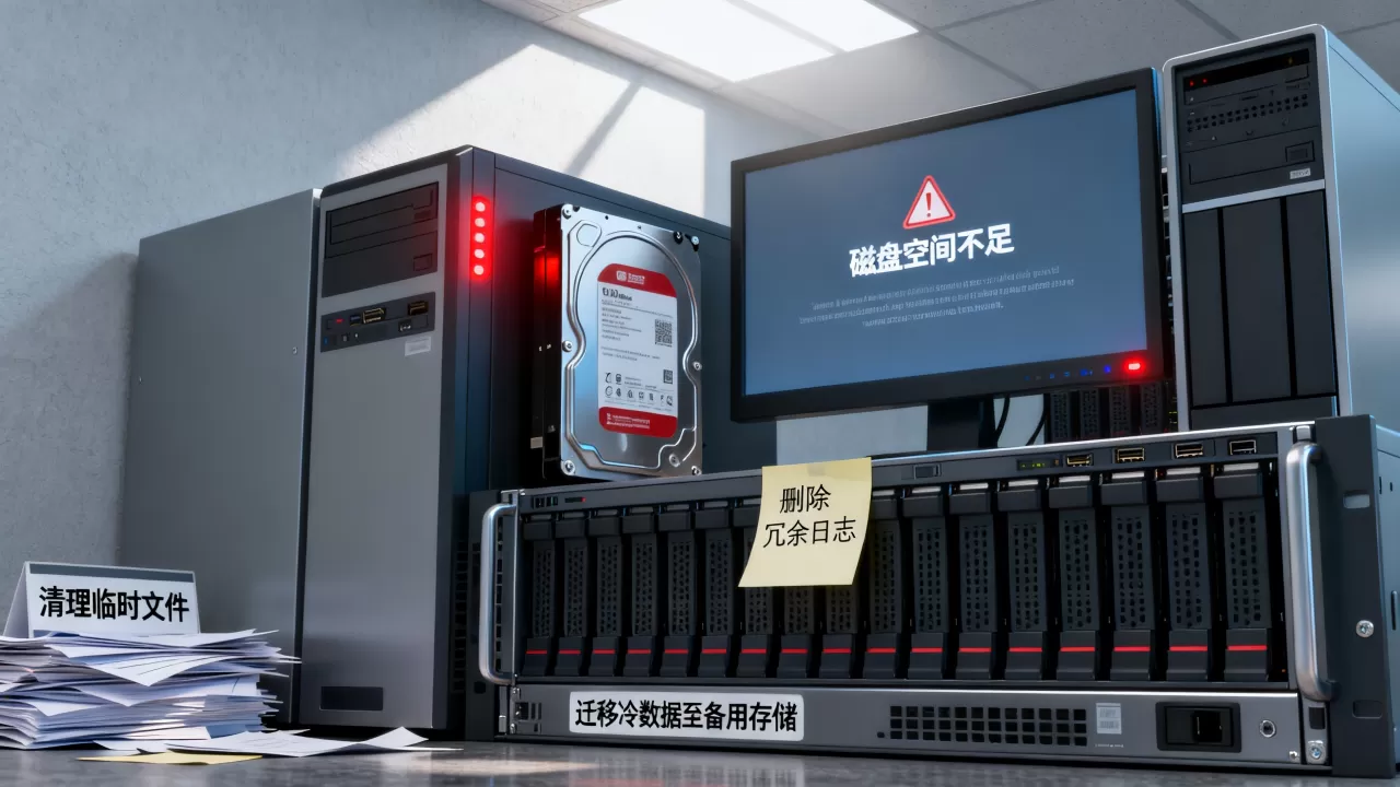 服务器磁盘空间不足怎么办,清理方法有哪些? 服务器磁盘空间不足怎么办,清理方法有哪些?