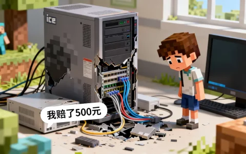 我的世界ice服务器被炸，小学生赔了多少钱？，怎么回事？