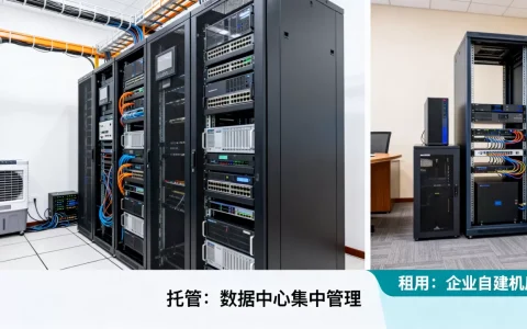 服务器idc托管和租用有什么区别，怎么选性价比高？