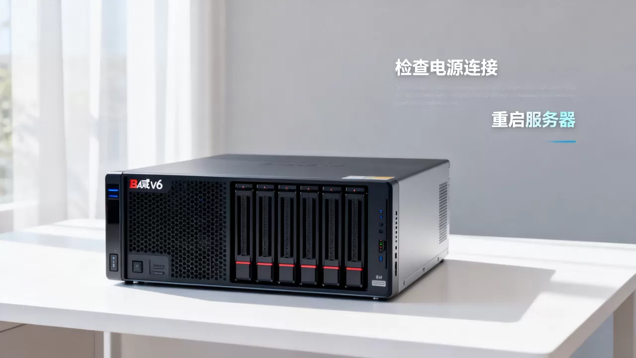 百威v6数据服务器没反应是什么原因？，怎么解决