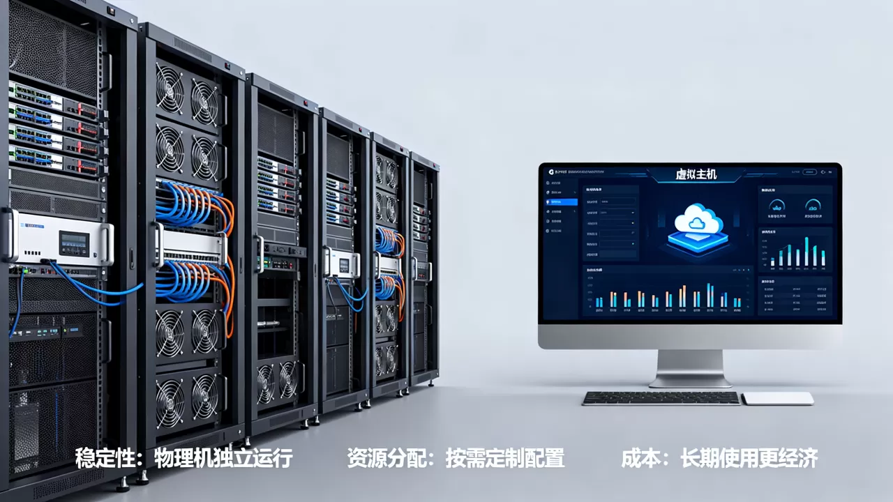 服务器托管较虚拟主机的优点是什么，怎么选？