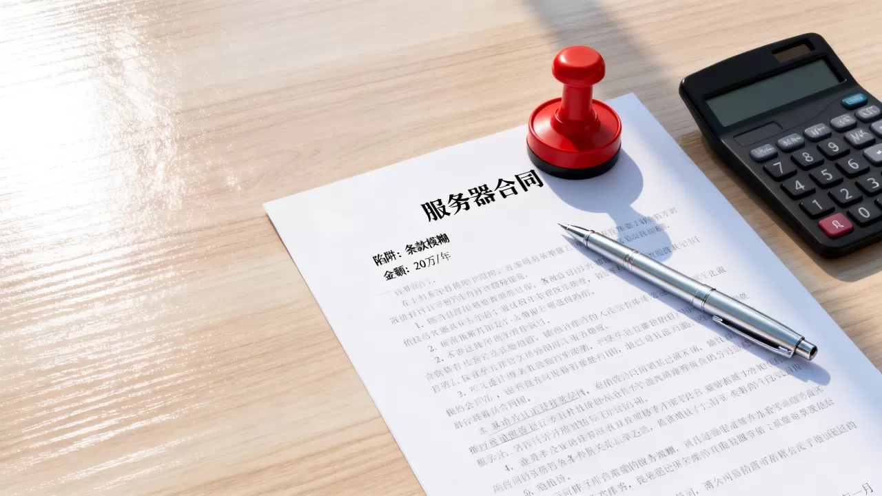 服务器合同签订时有哪些陷阱需要避免?,多少钱? 服务器合同签订时有哪些陷阱需要避免?,多少钱?
