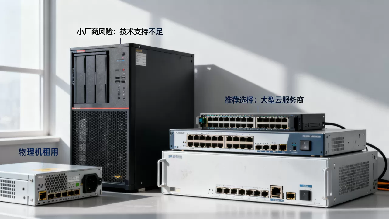 物理机租用为什么不建议选小厂商,选哪家好? 物理机租用为什么不建议选小厂商,选哪家好?