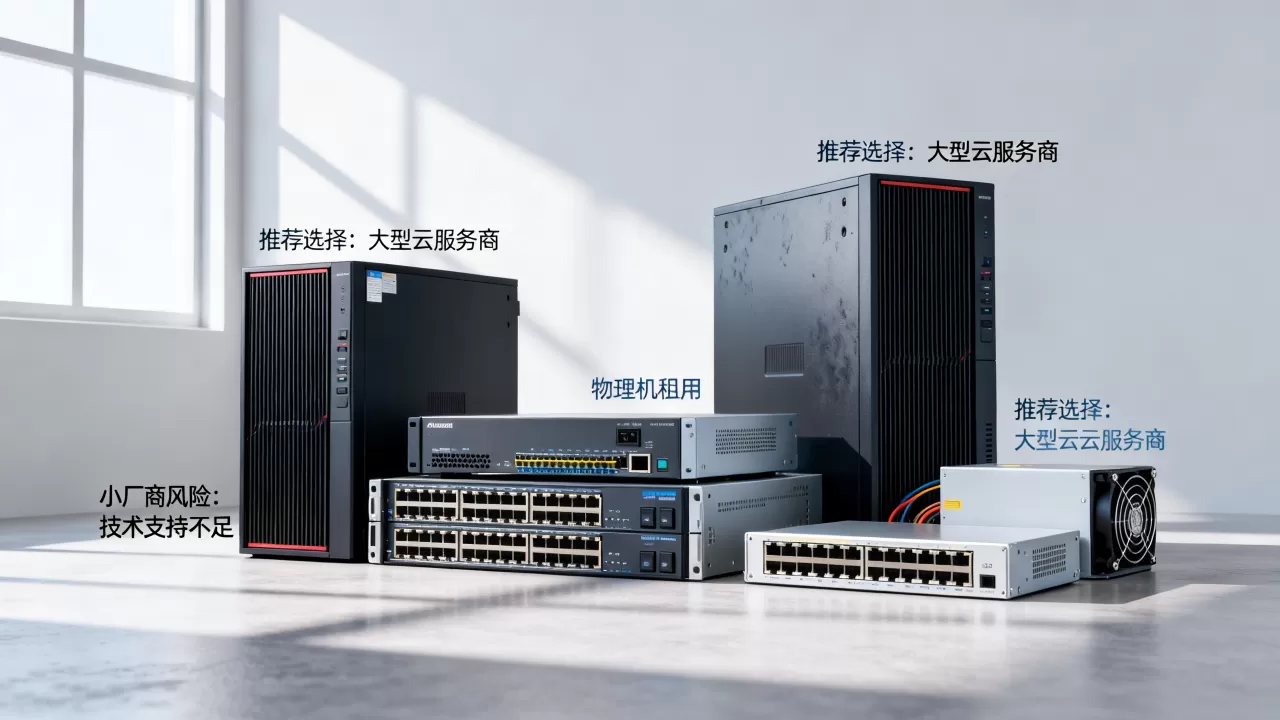物理机租用为什么不建议选小厂商,选哪家好? 物理机租用为什么不建议选小厂商,选哪家好?