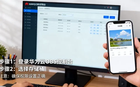 怎么访问华为云OBS上存储的图片，需要注意什么？