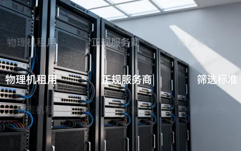 物理机租用正规服务商怎么筛选才靠谱，哪家最便宜？