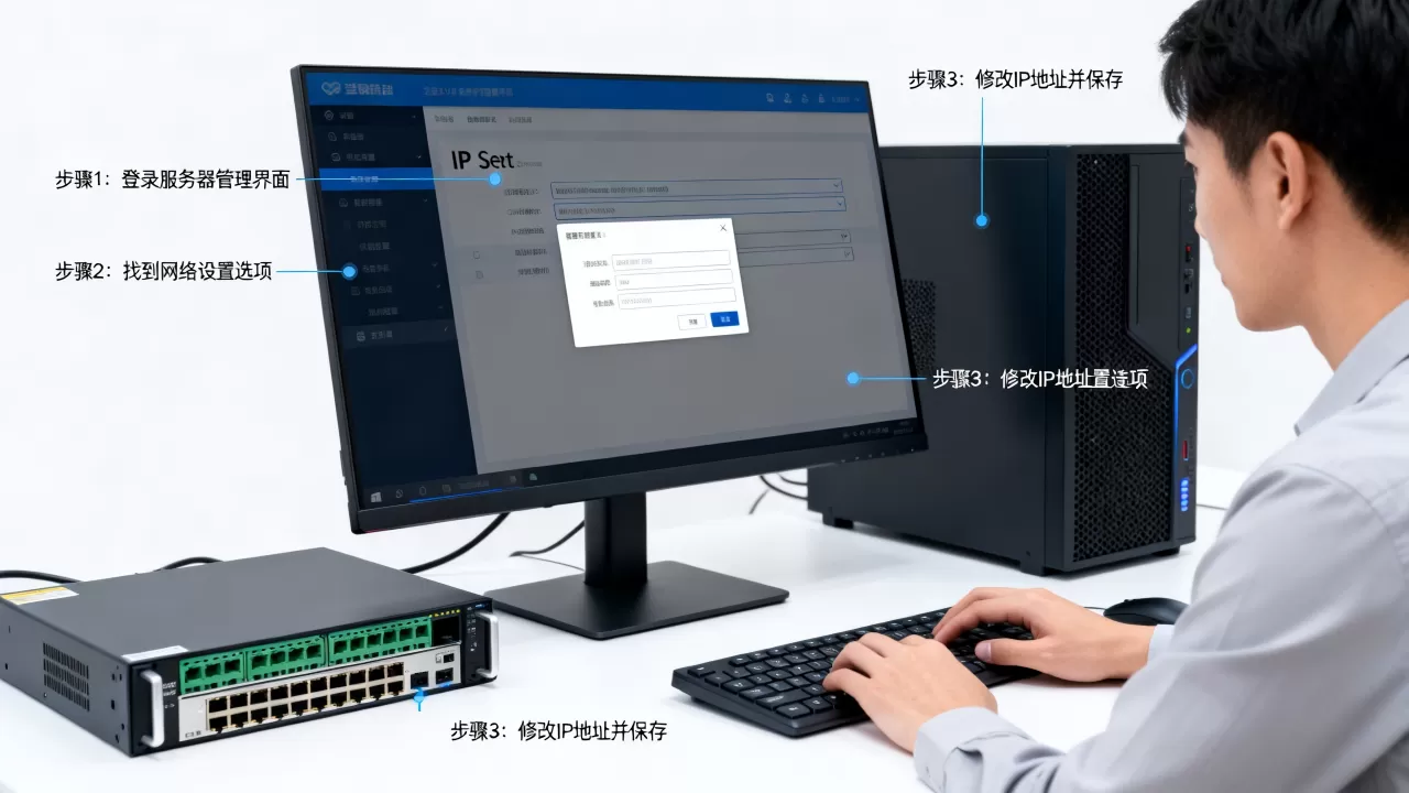 服务器IP地址怎么修改,具体步骤是什么? 服务器IP地址怎么修改,具体步骤是什么?