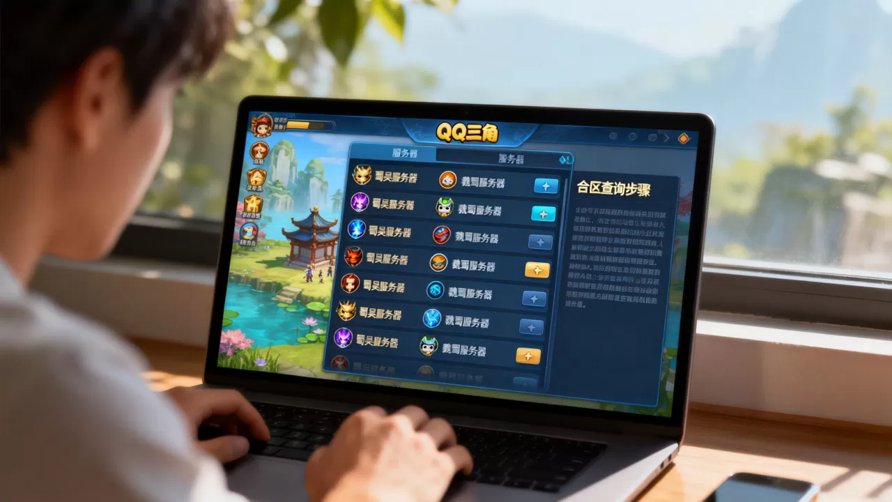 QQ三国最新合并了哪些服务器？，合区怎么查询