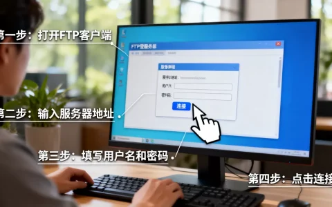 FTP登陆服务器怎么操作，详细步骤是什么