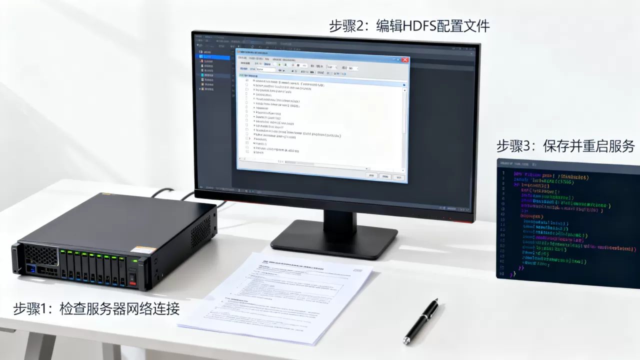 服务器连接HDFS配置文件如何设置,具体步骤有哪些? 服务器连接HDFS配置文件如何设置,具体步骤有哪些?