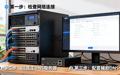 服务器局域网DNS怎么配置，有哪些步骤？