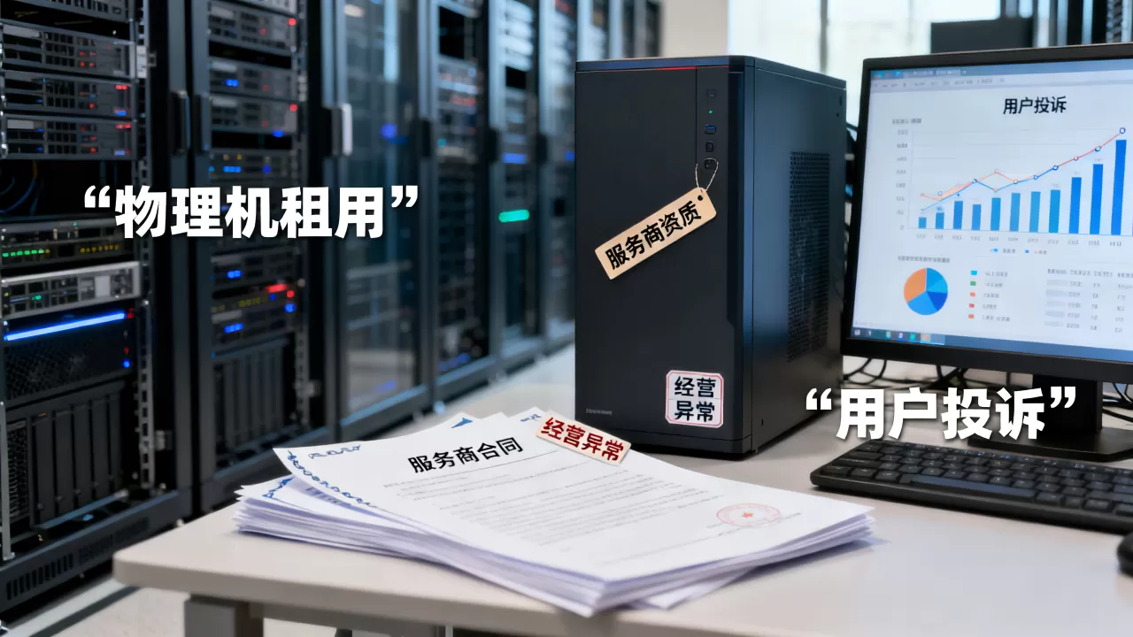 如何判断物理机租用服务商跑路风险？，有哪些征兆