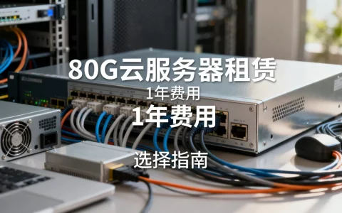 云服务器租赁租用80g1年多少钱，怎么选？
