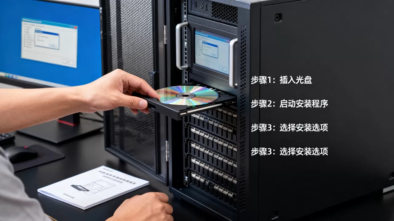 服务器装软件如何从光盘安装,步骤有哪些? 服务器装软件如何从光盘安装,步骤有哪些?