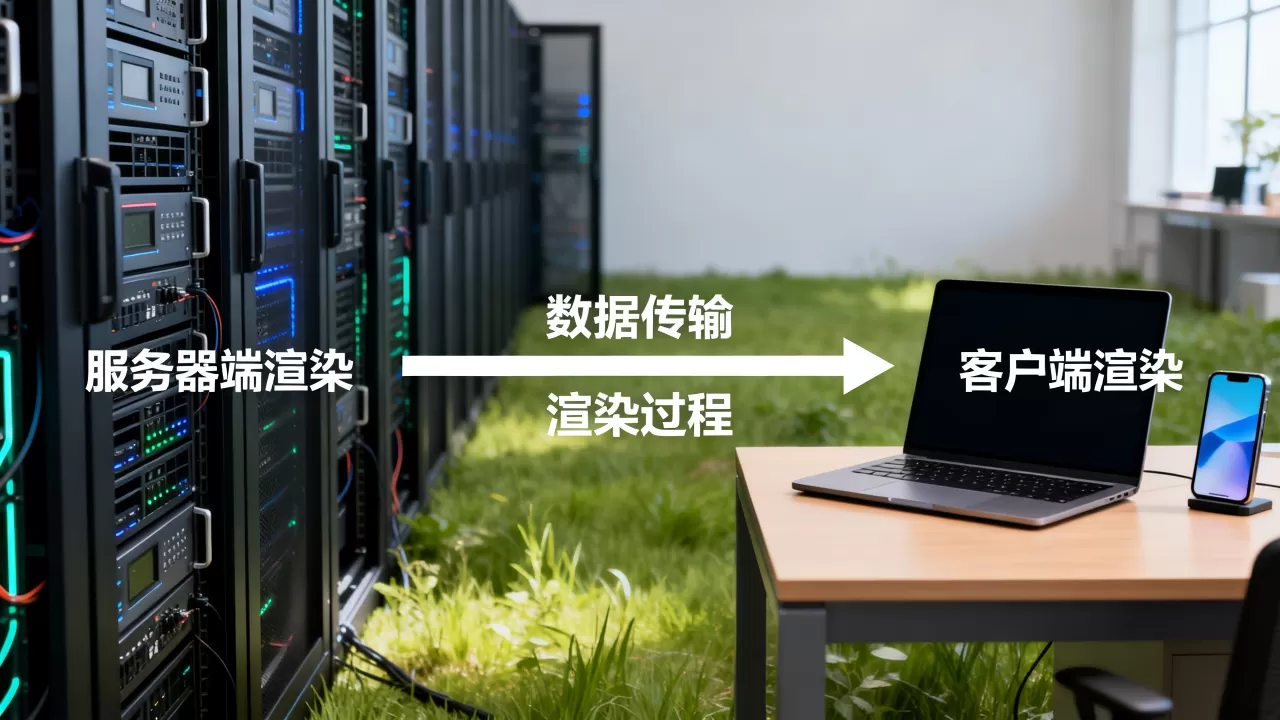 服务器端渲染和客户端渲染有什么区别,优缺点是什么? 服务器端渲染和客户端渲染有什么区别,优缺点是什么?