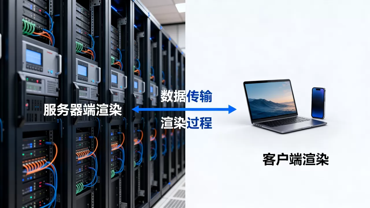 服务器端渲染和客户端渲染有什么区别,优缺点是什么? 服务器端渲染和客户端渲染有什么区别,优缺点是什么?