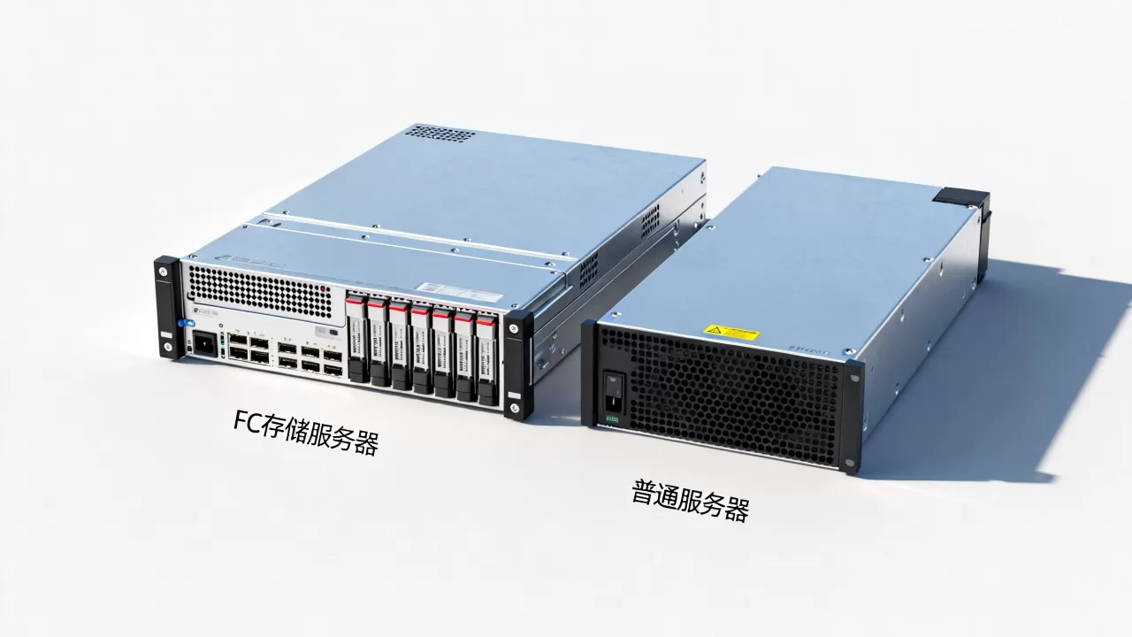 FC存储服务器和普通服务器有什么区别？，怎么选？