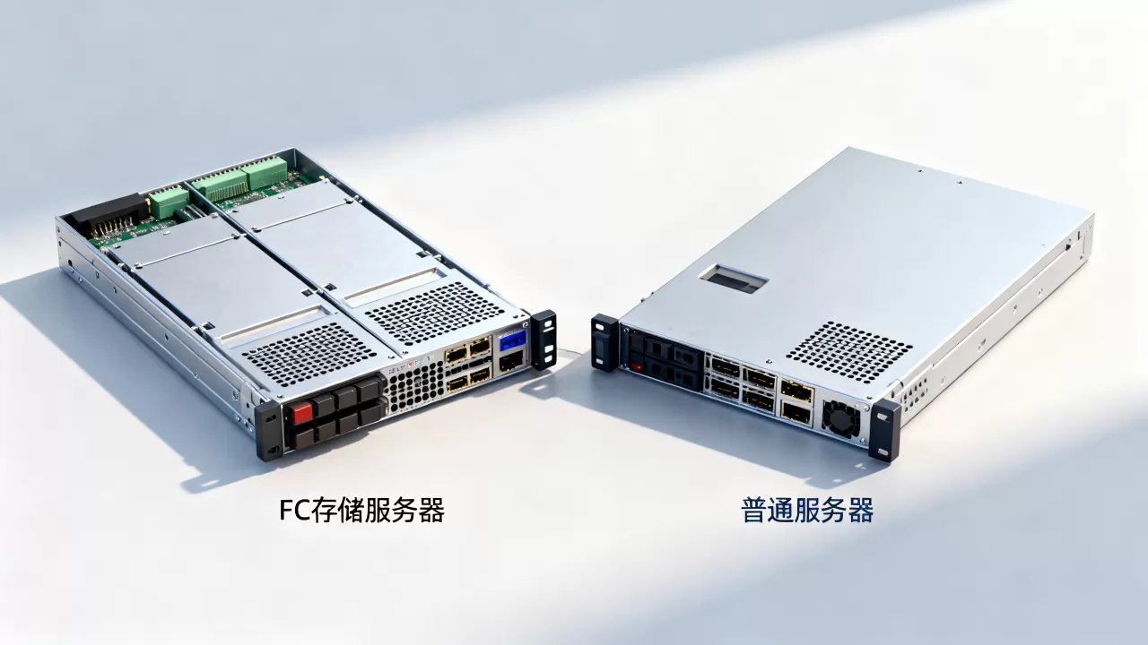 FC存储服务器和普通服务器有什么区别？，怎么选？