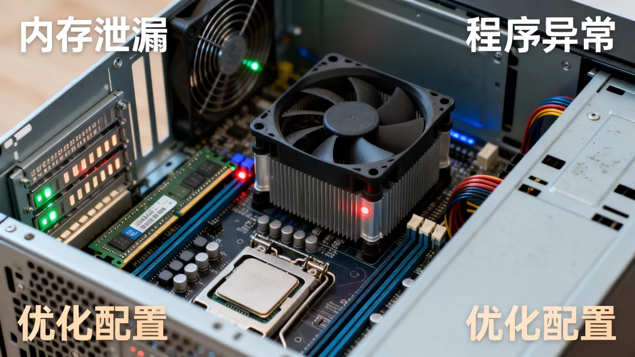 服务器主机内存占用高是什么原因?,怎么解决? 服务器主机内存占用高是什么原因?,怎么解决?