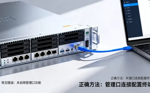 服务器管理口配置的正确方法是什么？，常见错误有哪些？