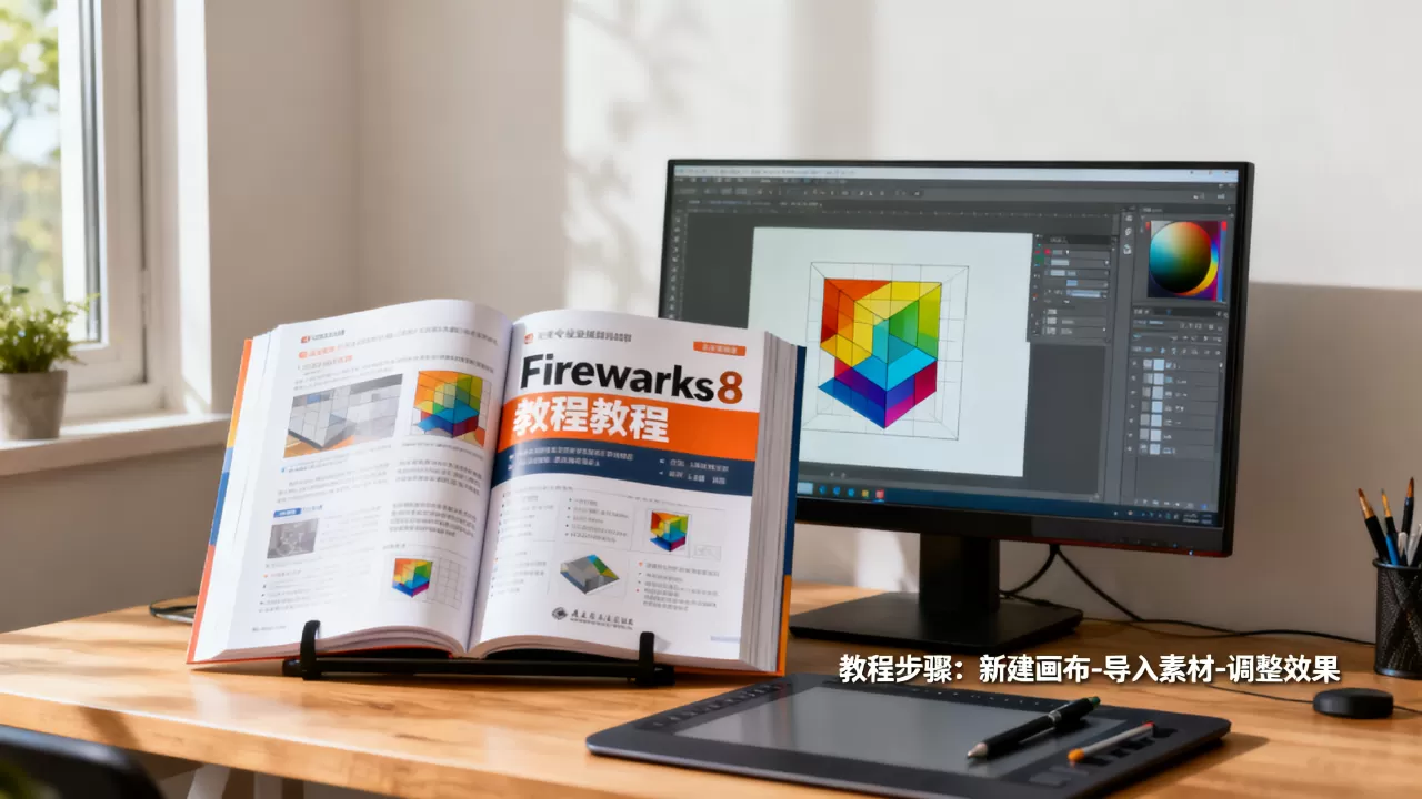 fireworks8教程难吗？，怎么下载？