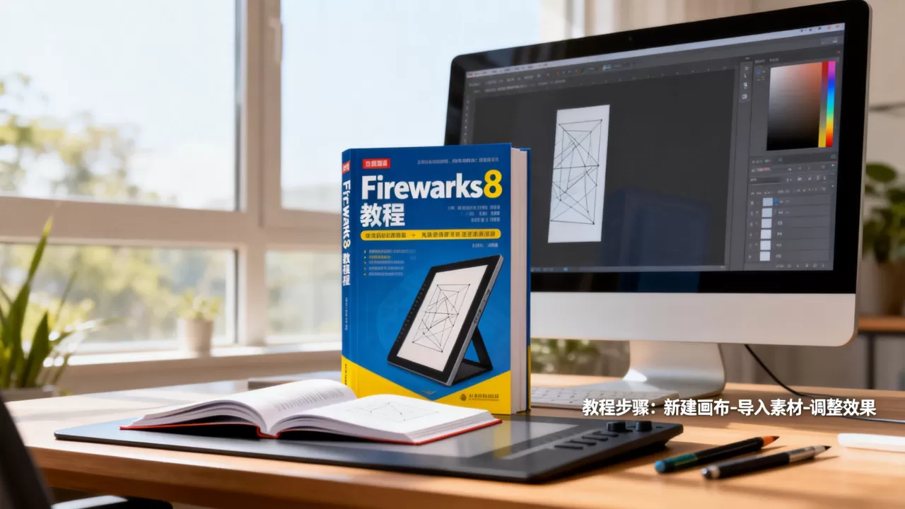 fireworks8教程难吗？，怎么下载？