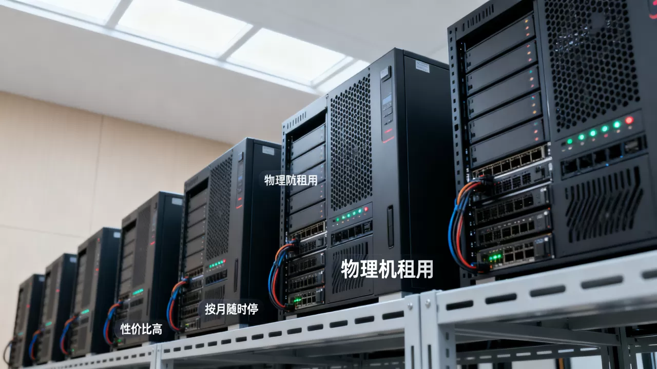 物理机租用真的可以按月随时停吗，哪家性价比高？