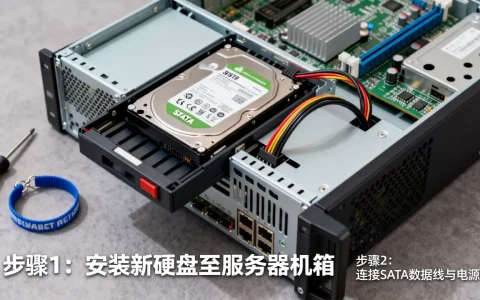服务器新添加硬盘怎么配置？,服务器新硬盘如何配置