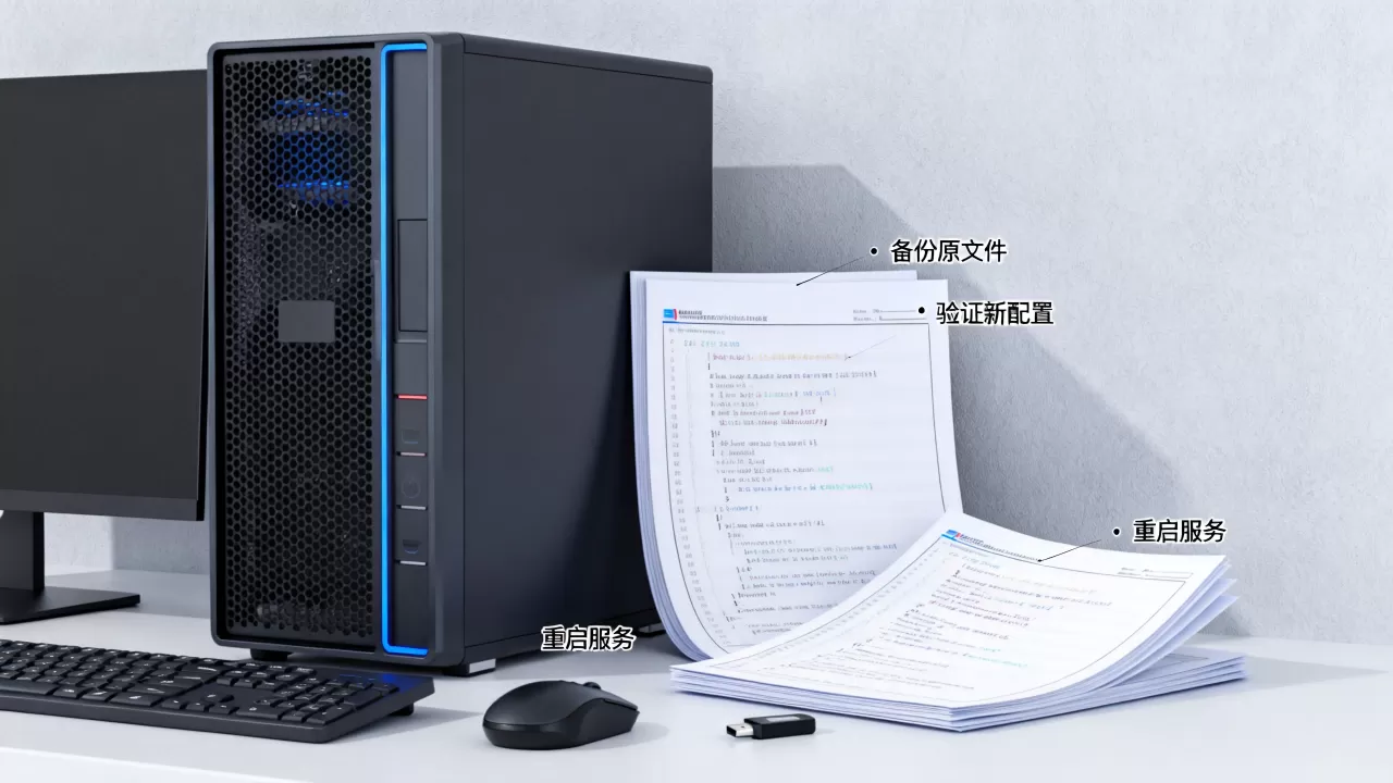 服务器配置文件更新时需要注意什么,关键步骤有哪些? 服务器配置文件更新时需要注意什么,关键步骤有哪些?