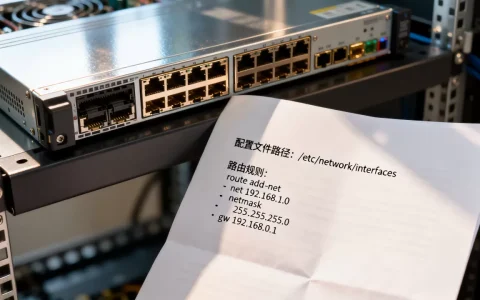服务器多网卡路由配置文件怎么设置？，多网卡路由如何配置？