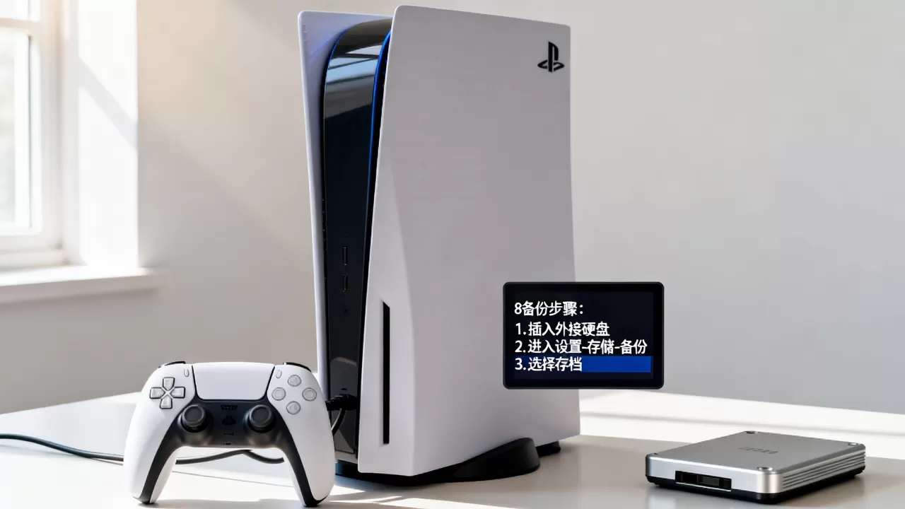 PS5备份究竟哪些服务器可以用，怎么备份游戏存档？