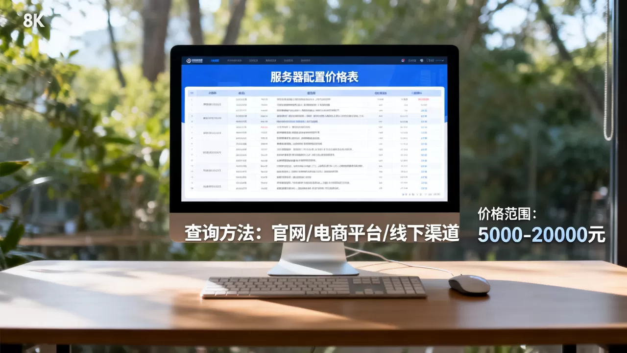 服务器电脑配置价格表查询方法有哪些,多少钱? 服务器电脑配置价格表查询方法有哪些,多少钱?