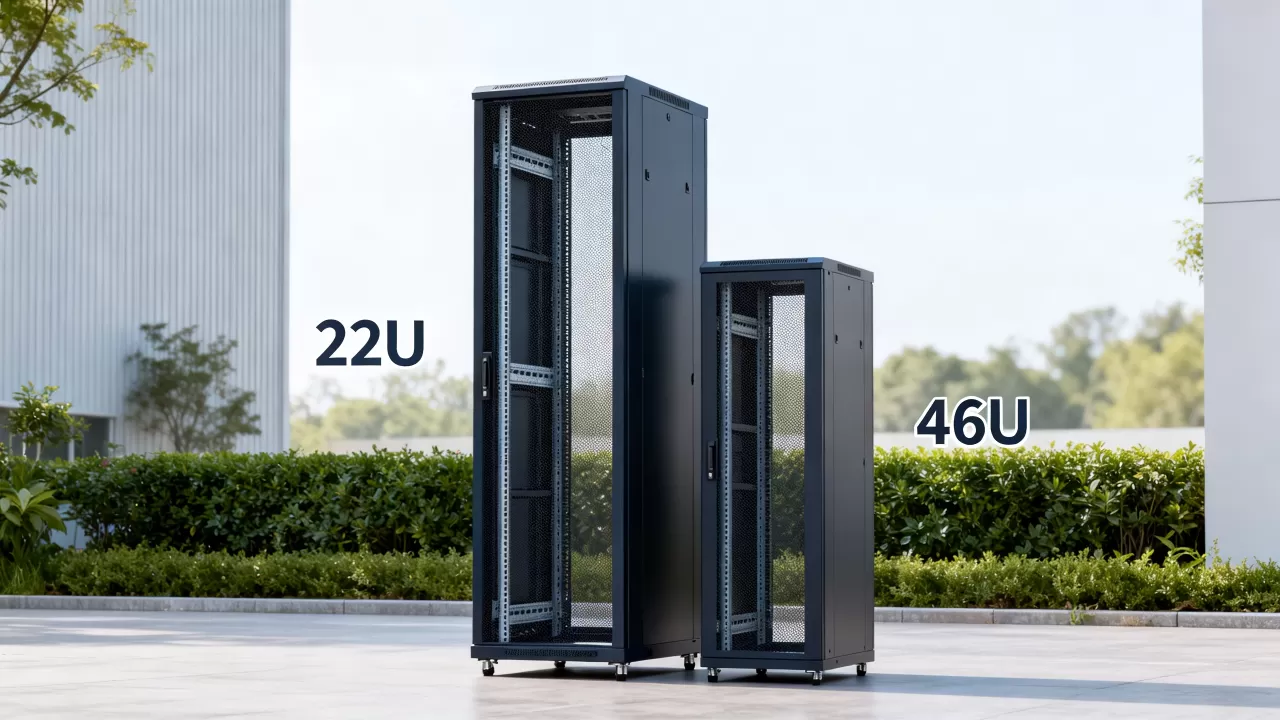服务器机柜22U到46U距离是多少?,怎么选 服务器机柜22U到46U距离是多少?,怎么选