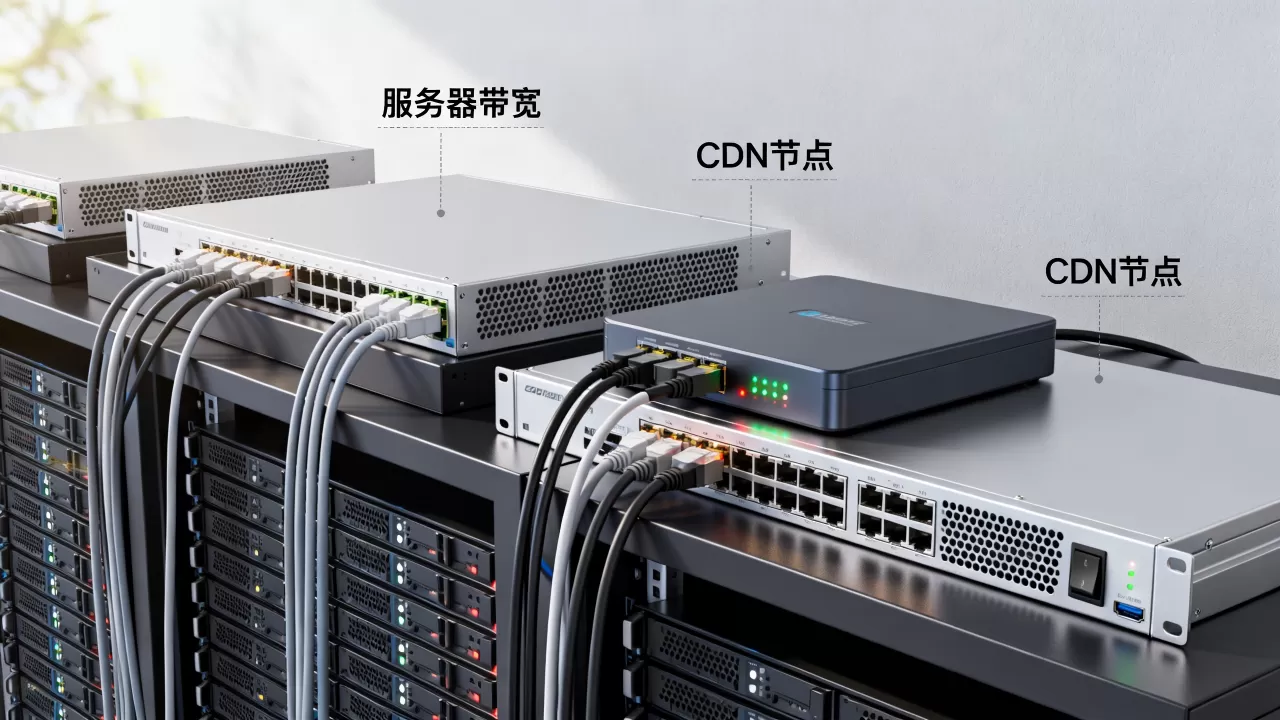 服务器带宽和CDN到底是什么关系，怎么选择？