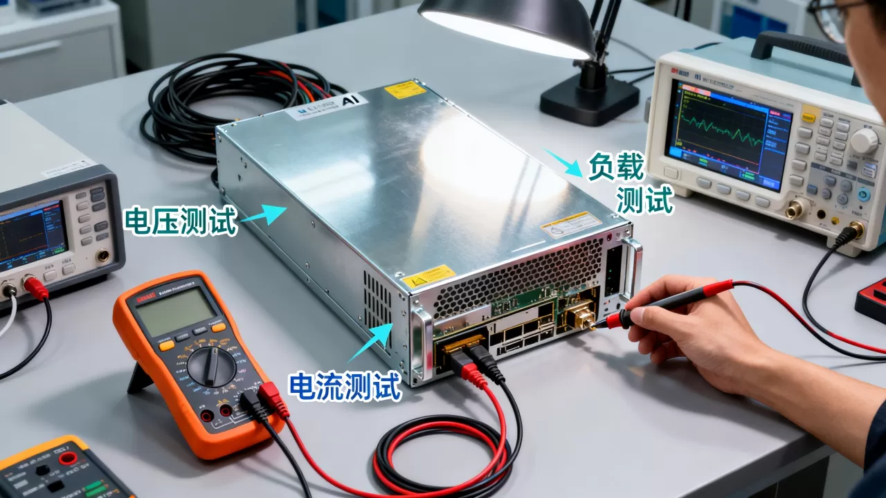 高功率AI服务器电源生产需要哪些测试,测试标准是什么 高功率AI服务器电源生产需要哪些测试,测试标准是什么