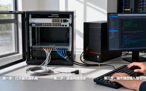 服务器怎么进去配置？，具体操作步骤是什么？