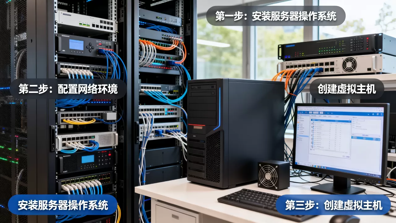 服务器怎么搭建虚拟主机,具体步骤有哪些 服务器怎么搭建虚拟主机,具体步骤有哪些