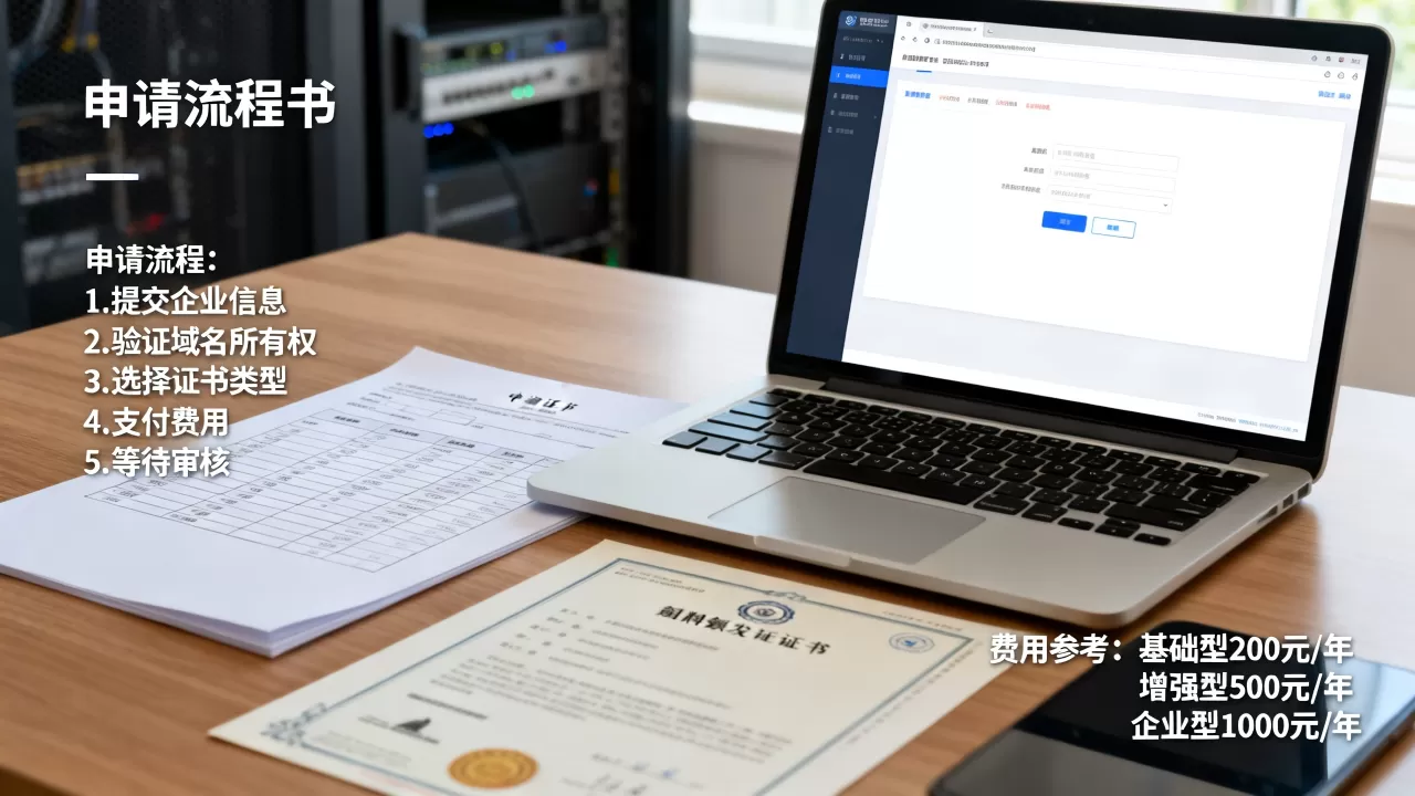 服务器证书申请流程是什么？，需要多少钱？