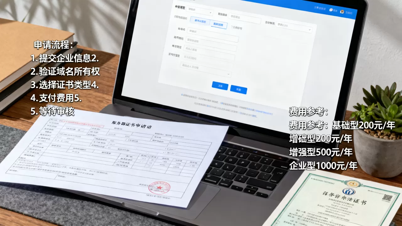 服务器证书申请流程是什么？，需要多少钱？