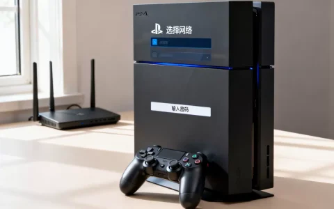 PS4怎么连接有密码的网络连接服务器，如何设置？