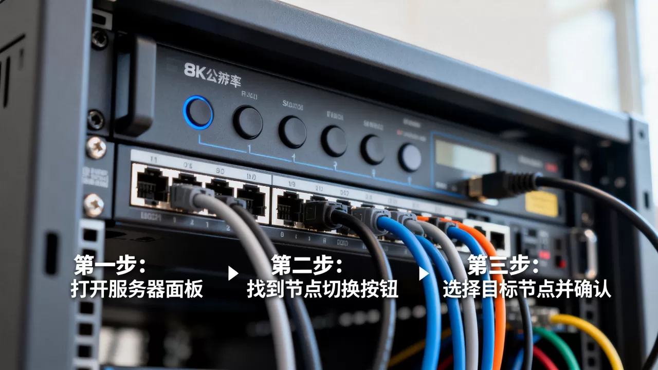 服务器手动切换节点有几种方法,具体怎么操作? 服务器手动切换节点有几种方法,具体怎么操作?