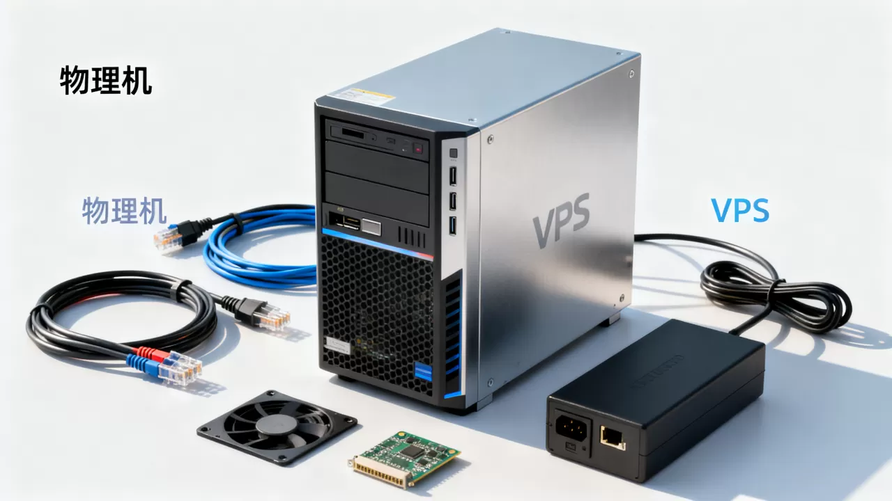 物理机租用和VPS租用性能差多少,哪个更划算? 物理机租用和VPS租用性能差多少,哪个更划算?