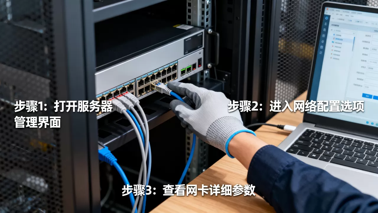 服务器怎么看网卡的配置，具体操作步骤有哪些？