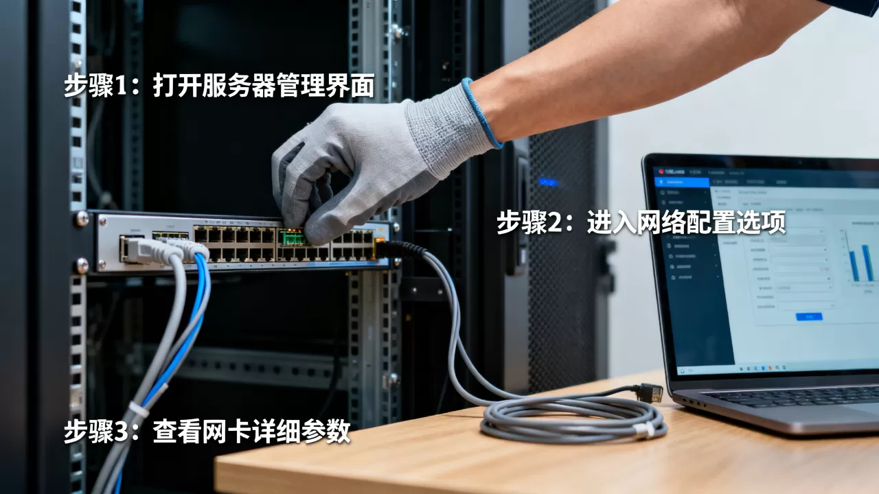 服务器怎么看网卡的配置，具体操作步骤有哪些？