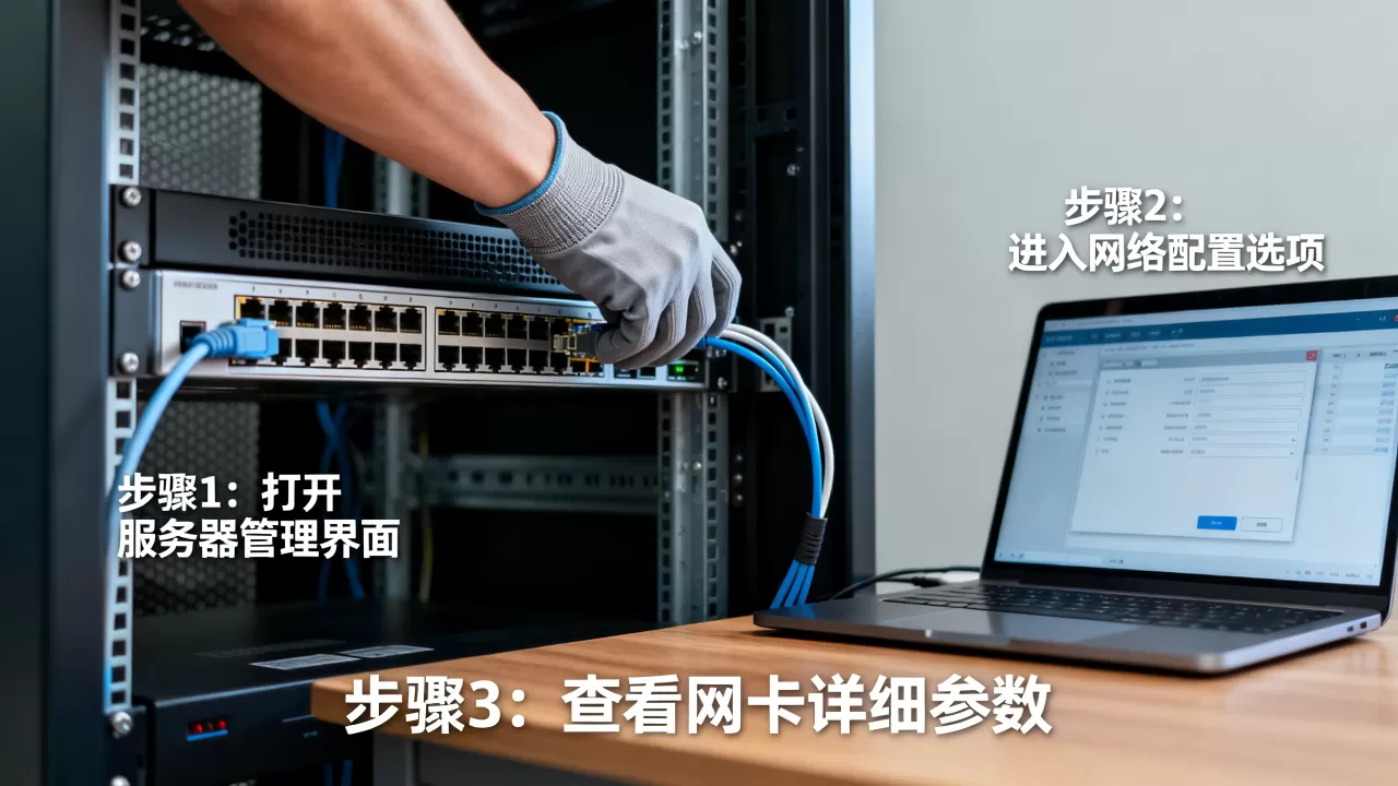 服务器怎么看网卡的配置，具体操作步骤有哪些？