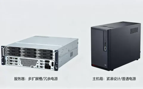 服务器和主机箱的区别是什么？哪个性价比高？