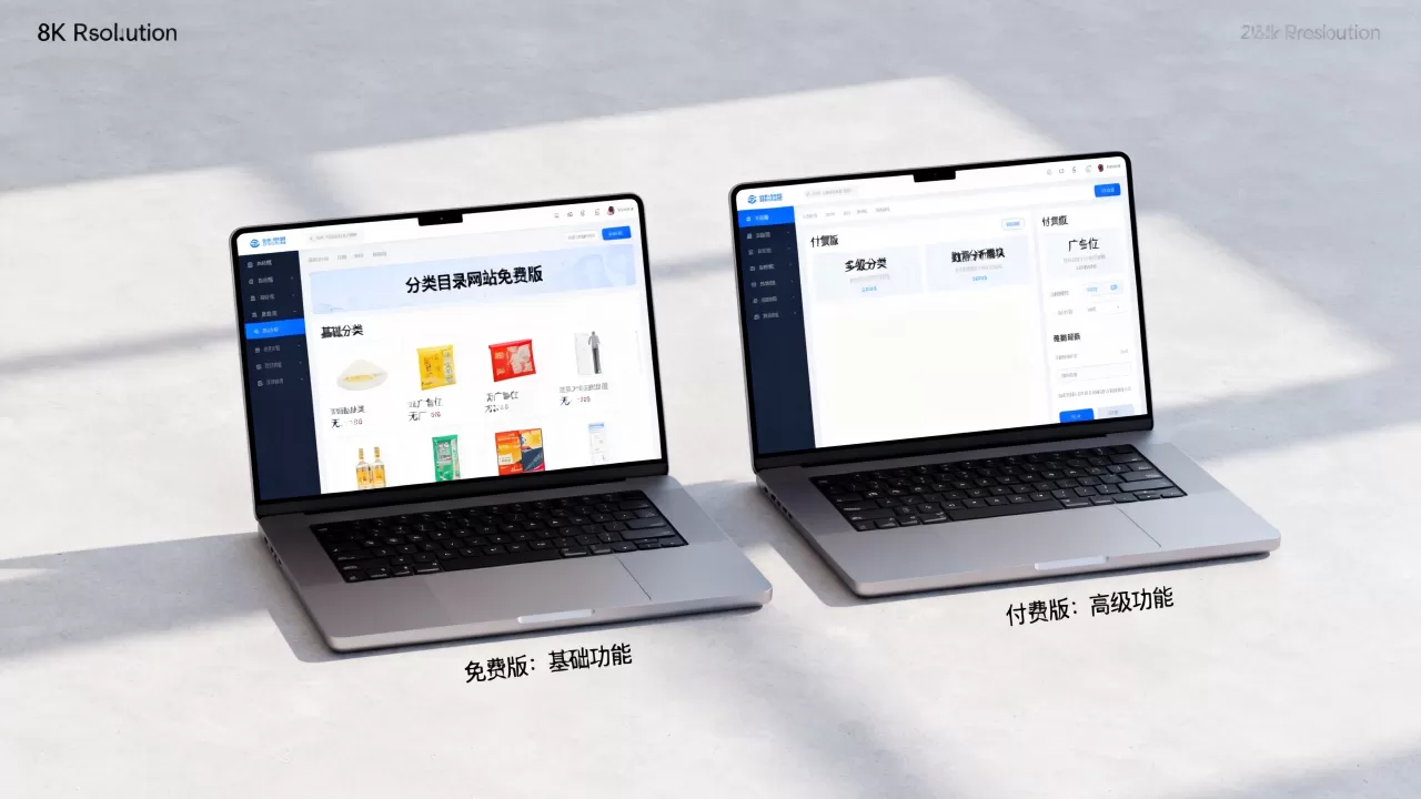 分类目录网站模板免费版和付费版区别大吗,哪个好? 分类目录网站模板免费版和付费版区别大吗,哪个好?
